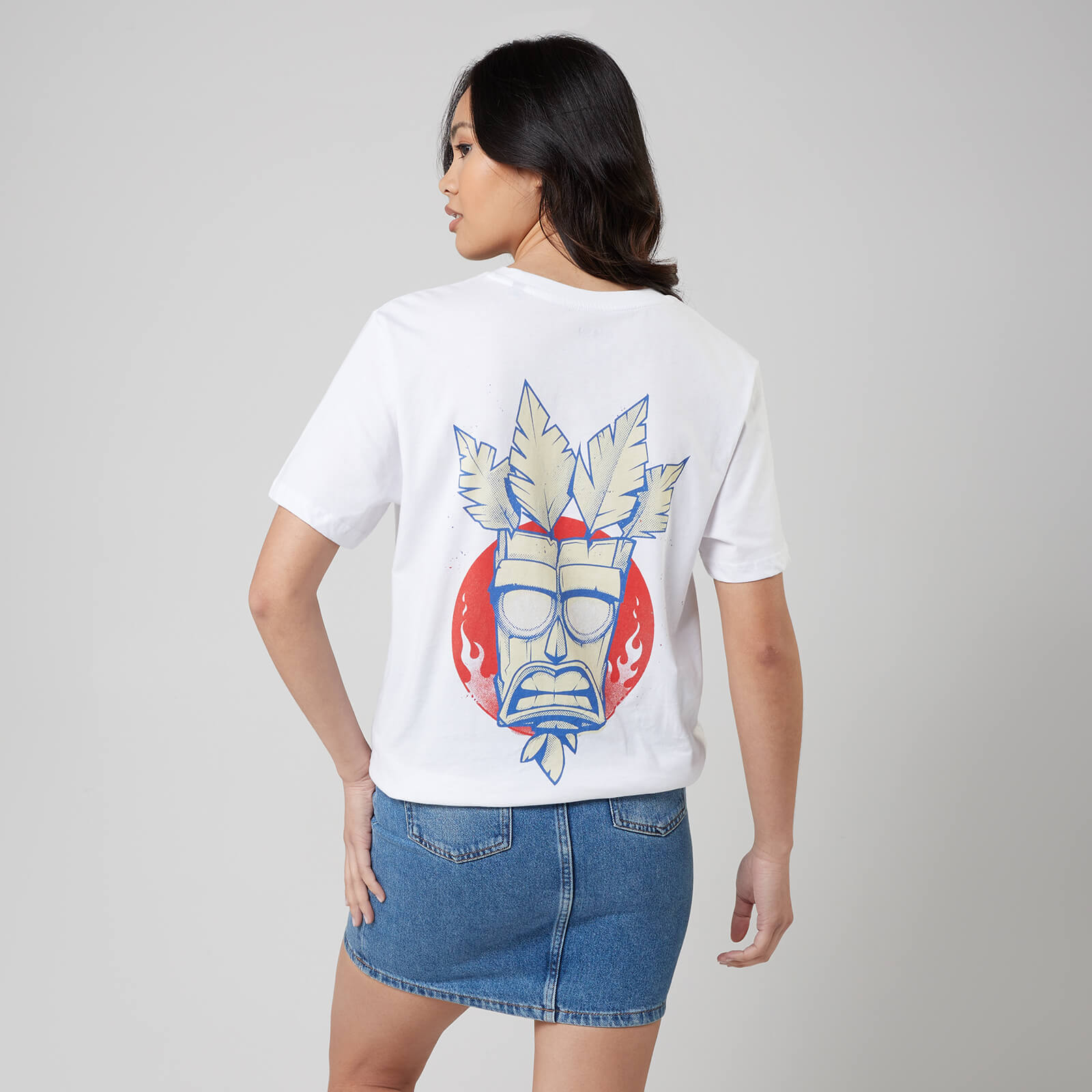 Crash Bandicoot Fruit Unisex T-Shirt – Weiß – M