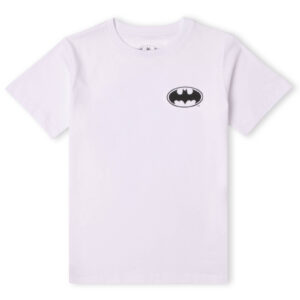 DC Batman Pocket Logo Kids‘ T-Shirt – White – 3-4 Jahre – Weiß