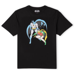 DC Batman & Robin Kids‘ T-Shirt – Black – 3-4 Jahre – Schwarz