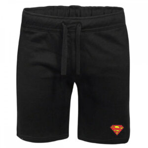DC Superman Unisex Jogger Shorts – Black – S