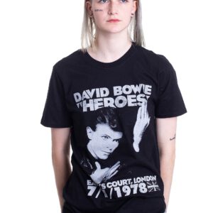 David Bowie - Heroes Earls Court - - T-Shirts
