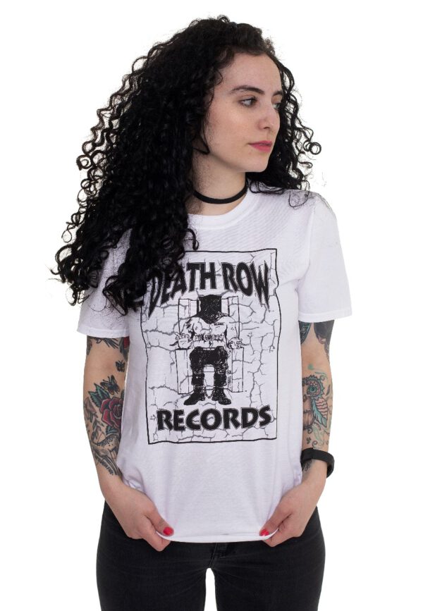 Death Row Records - Framed White - - T-Shirts