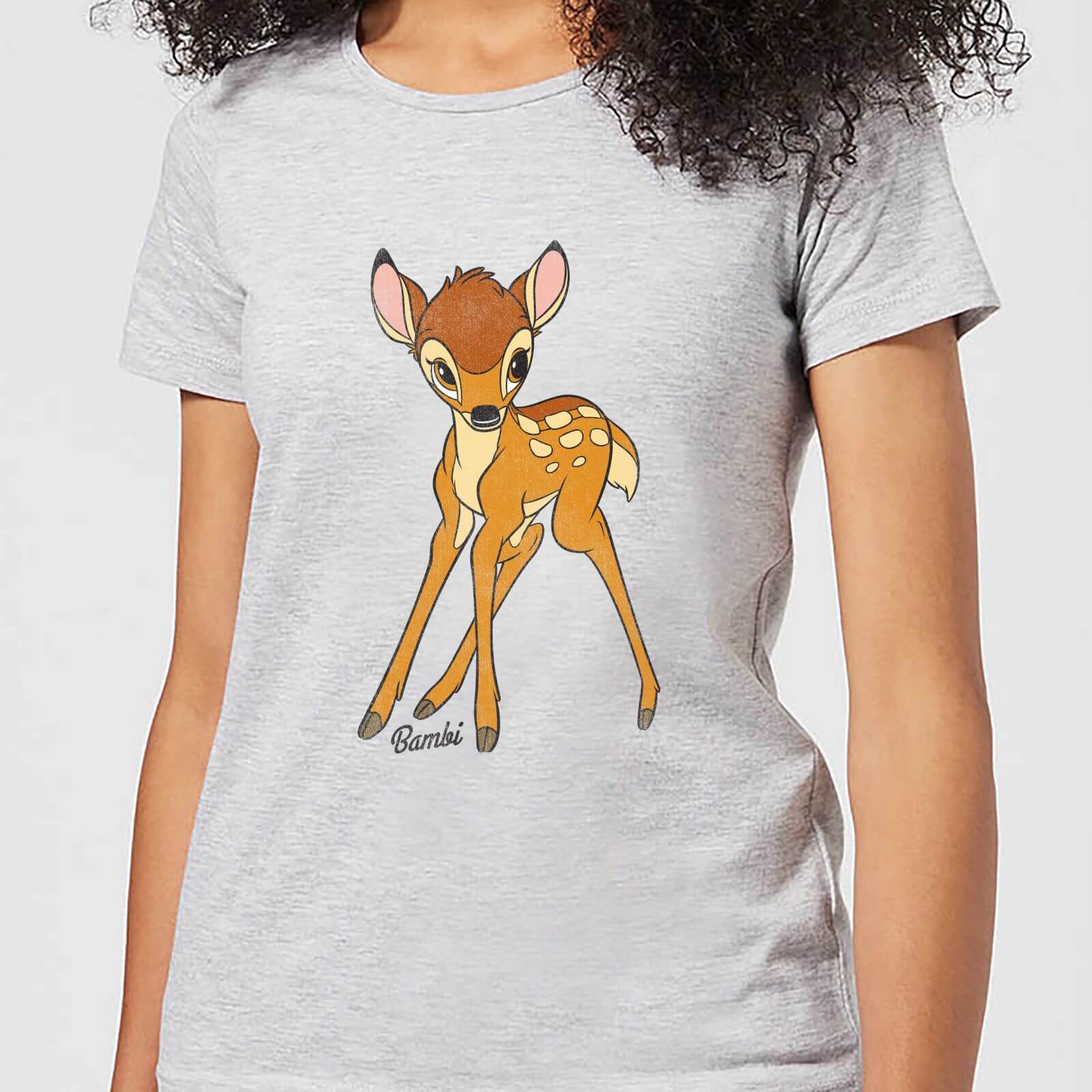 Disney Bambi Classic Damen T-Shirt - Grau - XS