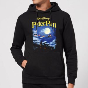 Disney Peter Pan Cover Hoodie - Black - XL