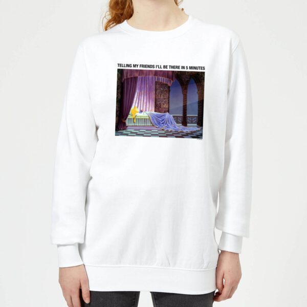 Disney Sleeping Beauty I'll Be There In Five Damen Sweatshirt - Weiß - XS - Weiß