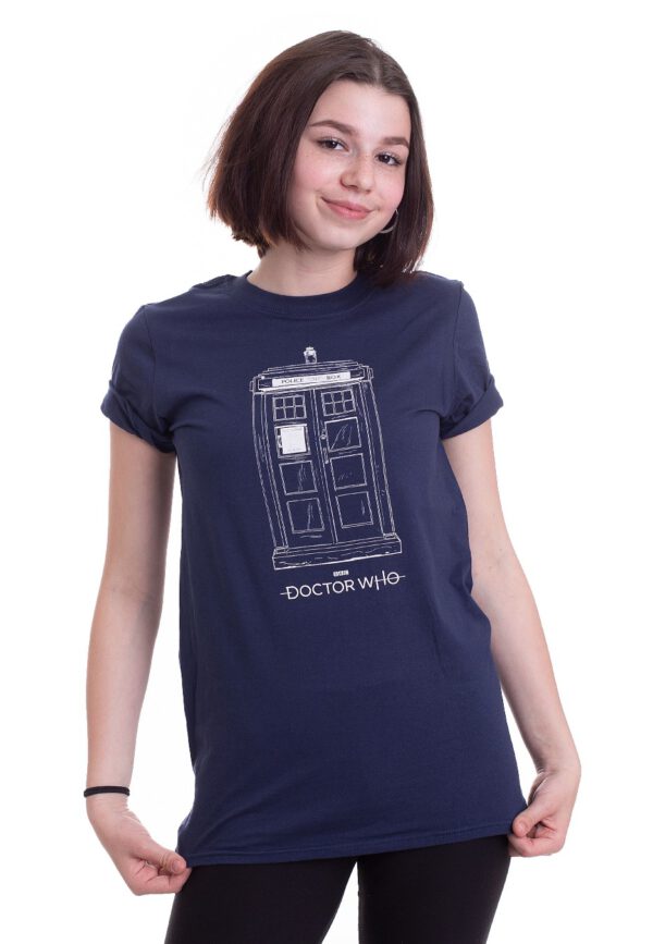 Doctor Who - Tardis Navy - - T-Shirts