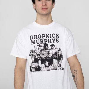 Dropkick Murphys – This Machine Still Kills Fascists Cover White – T-Shirt