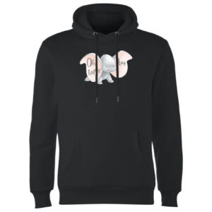 Dumbo Happy Day Hoodie – Schwarz – XL