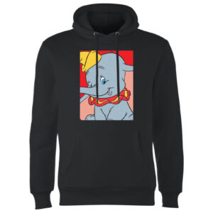 Dumbo Portrait Hoodie – Schwarz – XL