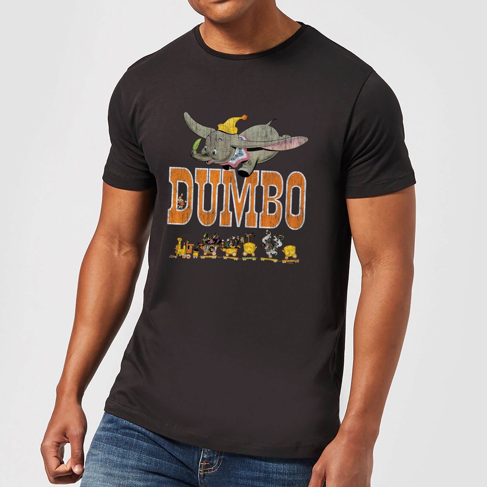 Dumbo The One The Only Herren T-Shirt – Schwarz – XS Dumbo The One The Only Herren T-Shirt – Schwarz – XS