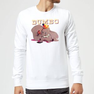 Dumbo Timothy’s Trombone Pullover – Weiß – S – Weiß