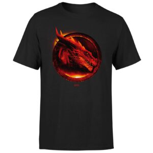 Dungeons & Dragons Dragon Fire Men’s T-Shirt – Black – XS