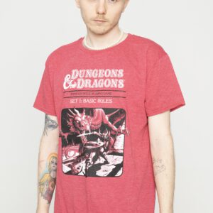 Dungeons & Dragons - Dragon Slayer Red - - T-Shirts