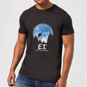 ET Moon Silhouette T-Shirt – Schwarz – M