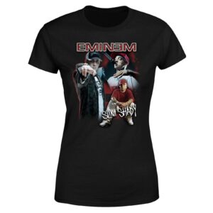 Eminem Damen T-Shirt - Schwarz - S