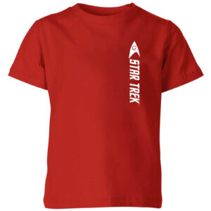 Engineer Badge Star Trek Kids‘ T-Shirt – Rot – 3-4 Jahre – Rot