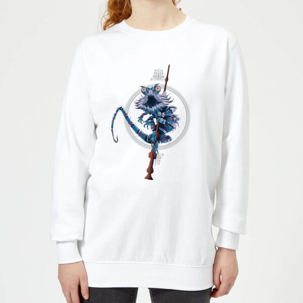 Fantastic Beasts Chupacabra Women's Sweatshirt - White - XS - Weiß