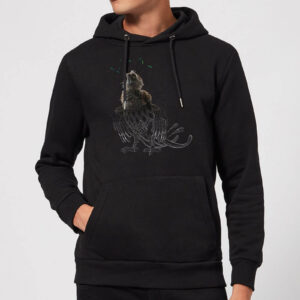 Fantastic Beasts Tribal Augurey Hoodie – Black – XL – Schwarz