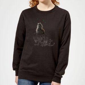 Fantastic Beasts Tribal Augurey Women’s Sweatshirt – Black – XS – Schwarz