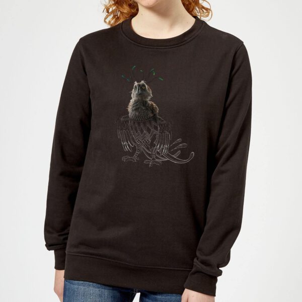 Fantastic Beasts Tribal Augurey Women's Sweatshirt - Black - XS - Schwarz