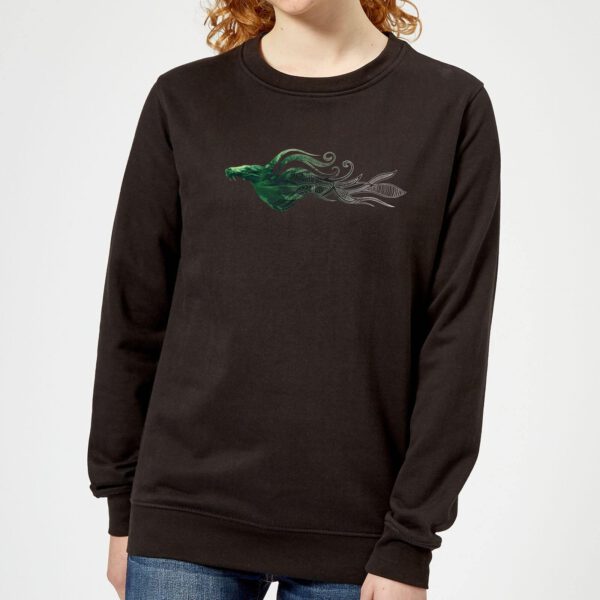 Fantastic Beasts Tribal Kelpie Women's Sweatshirt - Black - XS - Schwarz