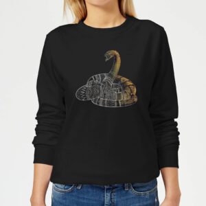 Fantastic Beasts Tribal Nagini Women’s Sweatshirt – Black – XS