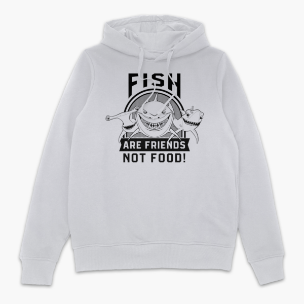 Finding Nemo Fish Are Friends Hoodie - White - S - Weiß