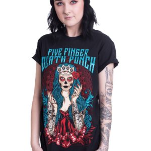 Five Finger Death Punch – Lady Muerta – T-Shirt