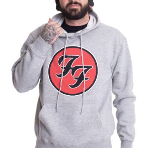 Foo Fighters - FF Logo Grey - Hoodies