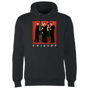 Friends Character Pose Hoodie – Schwarz – XL