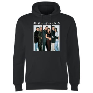 Friends Group Shot Hoodie – Schwarz – XL