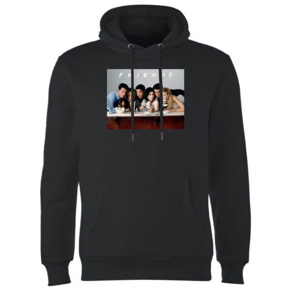 Friends Milkshake Hoodie - Schwarz - XL