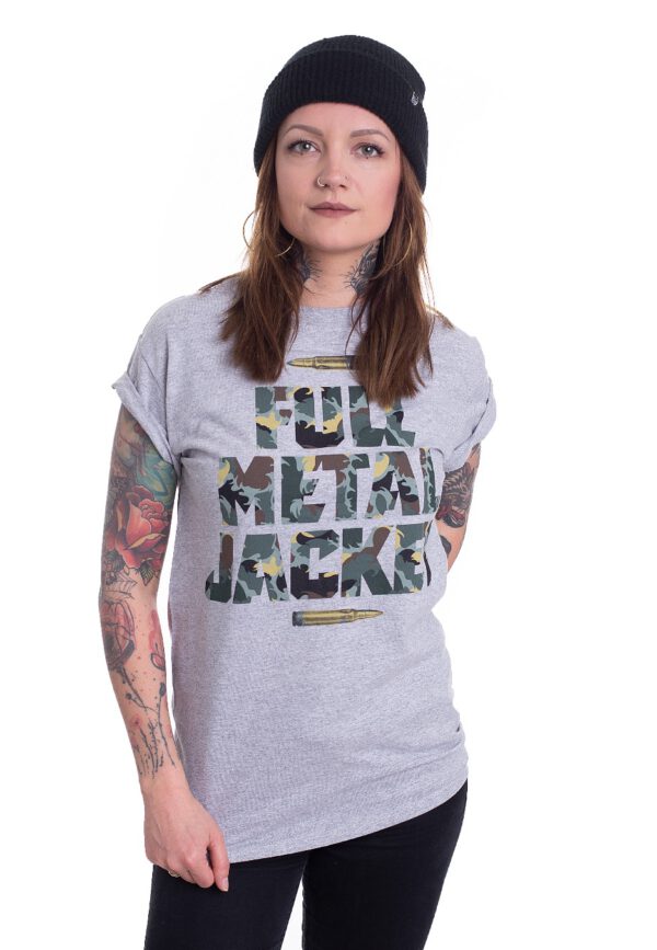 Full Metal Jacket - Camo Bullets - - T-Shirts