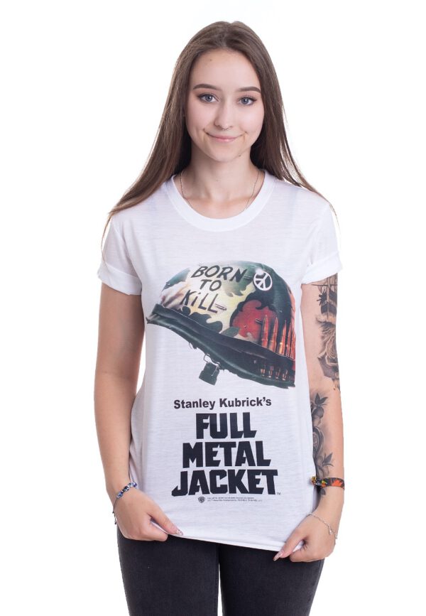 Full Metal Jacket - Poster White - - T-Shirts