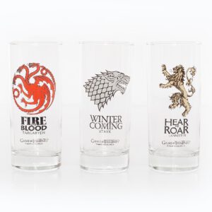 Game Of Thrones – 3 Glasses Set – Glas