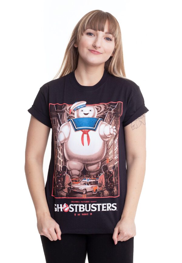 Ghostbusters - Stay Puft Square - - T-Shirts