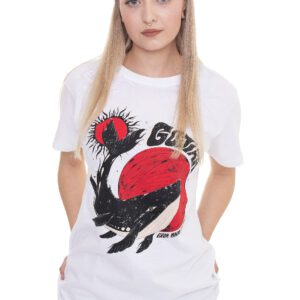 Gojira – Whale Sun Moon White – T-Shirt