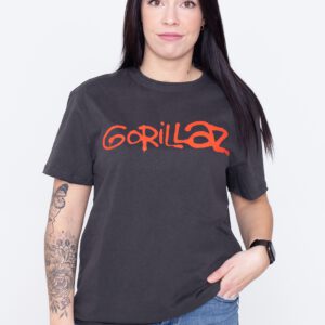 Gorillaz - Logo Charcoal - - T-Shirts