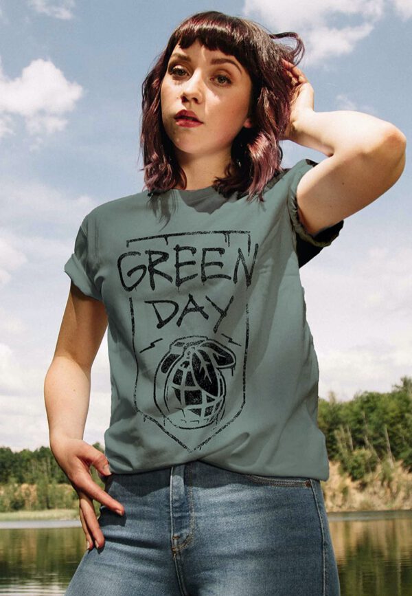 Green Day - Organic Grenade - - T-Shirts