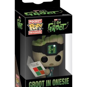 Guardians Of The Galaxy – Groot w/Book POP! Keychain – Schlüsselanhänger