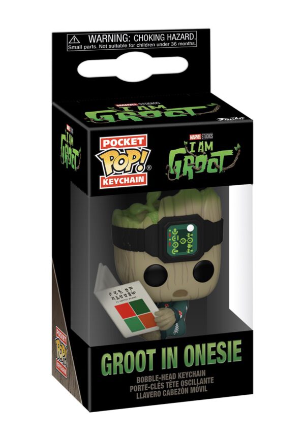 Guardians Of The Galaxy - Groot w/Book POP! Keychain - Schlüsselanhänger