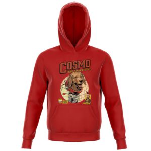 Guardians of the Galaxy Cosmo The Space Dog Kids‘ Hoodie – Red – 3-4 Jahre