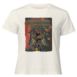 Guardians of the Galaxy I’m A Freakin‘ Guardian Of The Galaxy Women’s Cropped T-Shirt – Cream – S
