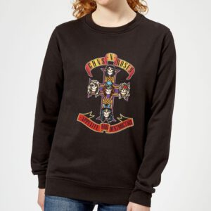 Guns N Roses Appetite For Destruction Damen Sweatshirt – Schwarz – L – Schwarz