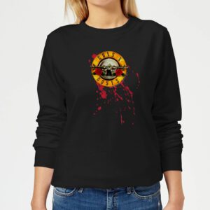 Guns N Roses Bloody Bullet Damen Sweatshirt – Schwarz – L – Schwarz