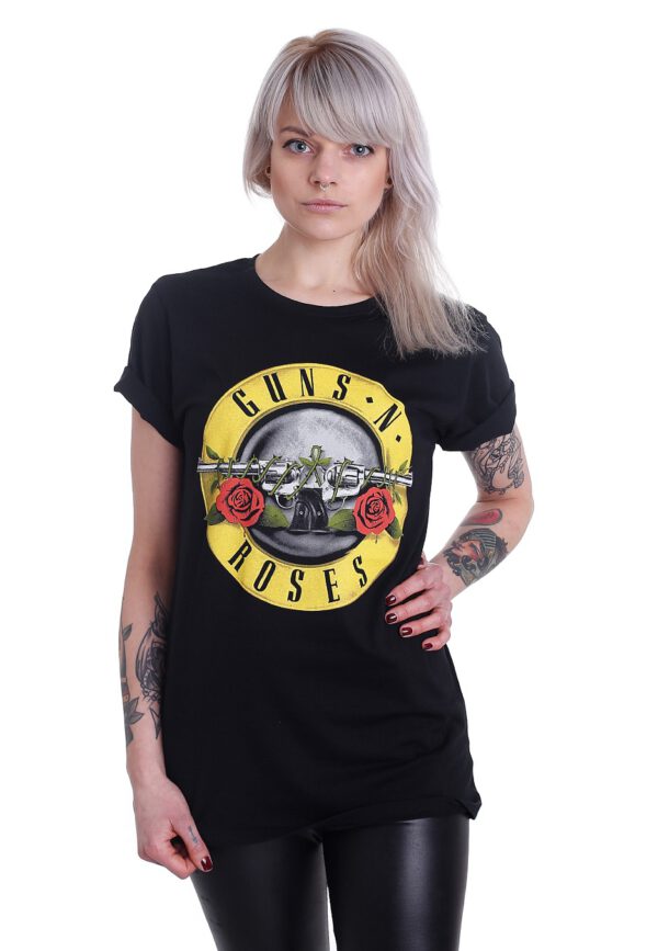Guns N' Roses - Bullet Logo - - T-Shirts