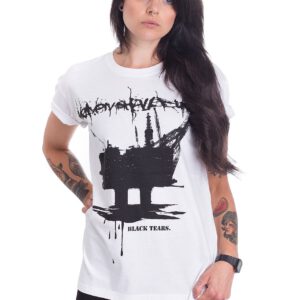 Heaven Shall Burn – New Black Tears White – T-Shirt