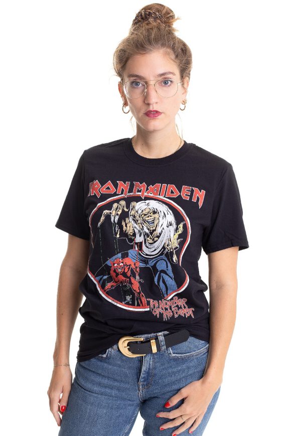 Iron Maiden - Number Of The Beast - - T-Shirts