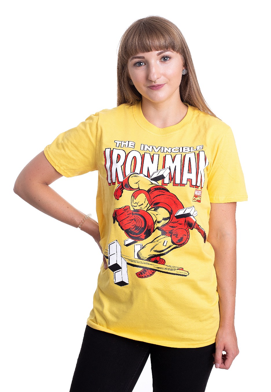 Iron Man - The Invincible Yellow - - T-Shirts