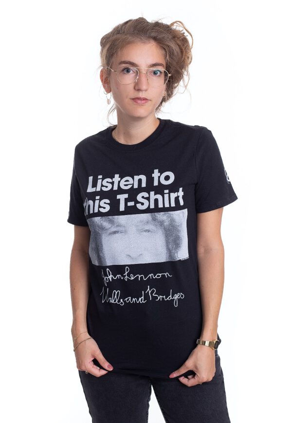 John Lennon - Listen - - T-Shirts